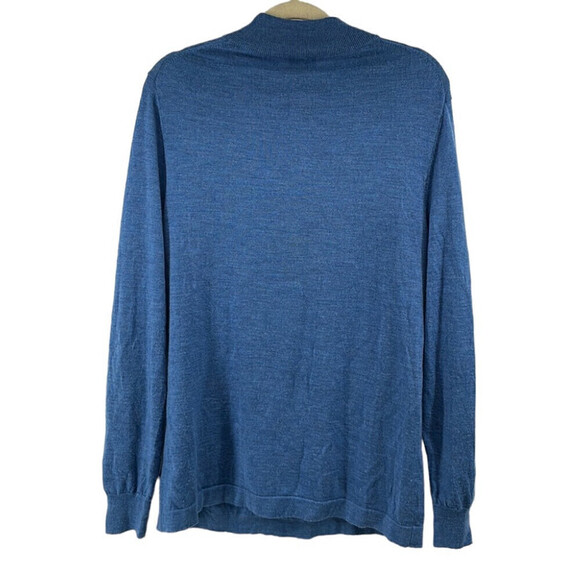 Jos. A Bank merino wool sweater Light weight Collection Modern Fit 1/4 Zip sz xl - Picture 2 of 10